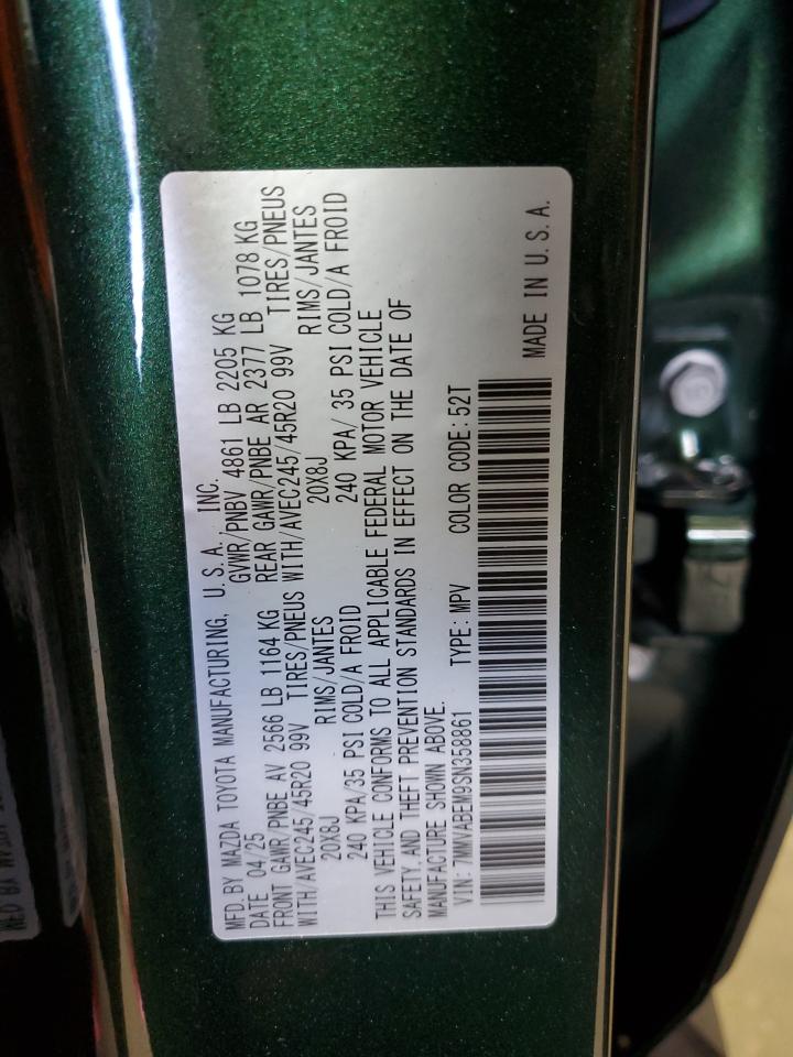 2025 Mazda Cx-50 Premium Plus VIN: 7MMVABEM9SN358861 Lot: 89539585