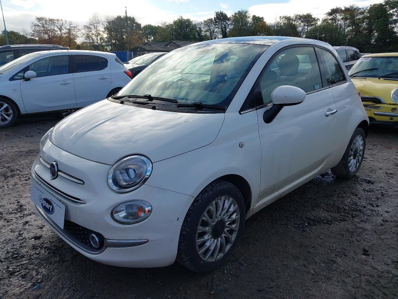 2018 FIAT 500 1.2 LOUNGE 3DR DUALOGIC for sale at Copart WOLVERHAMPTON