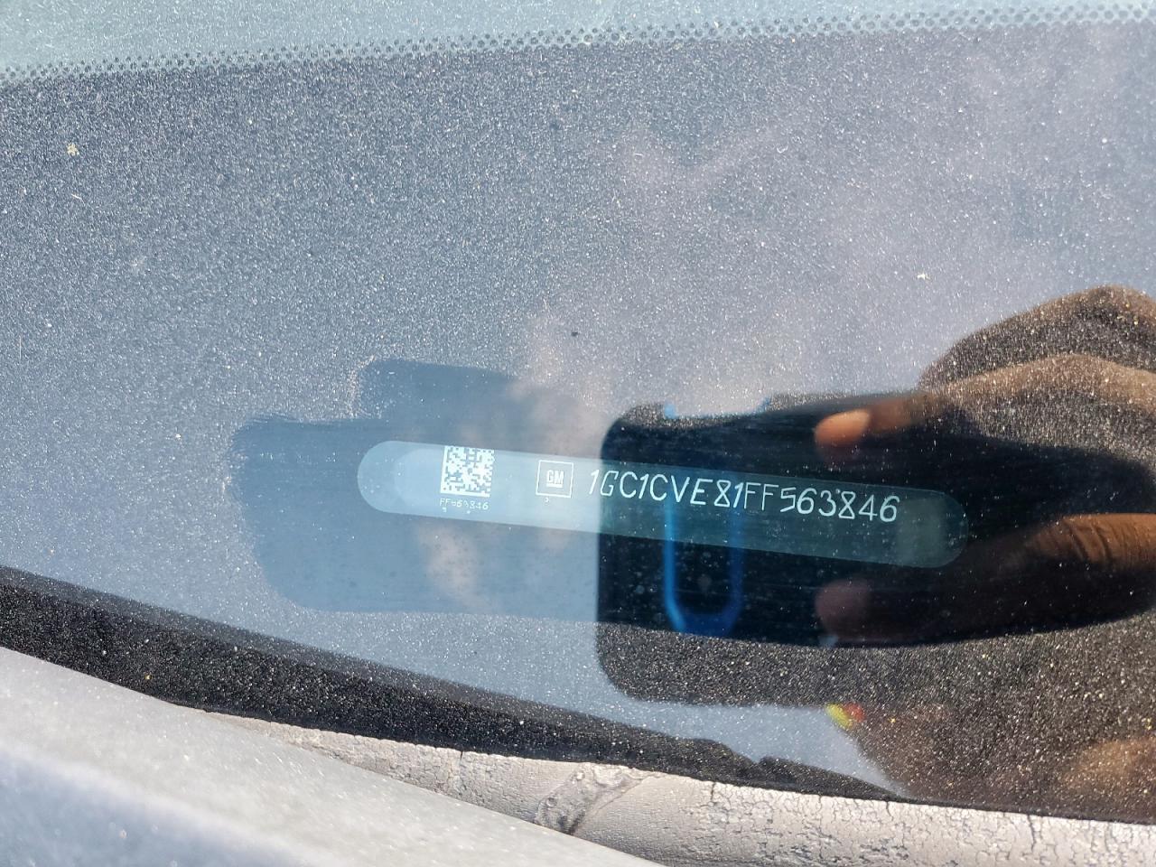 2015 Chevrolet Silverado C2500 Heavy Duty Lt VIN: 1GC1CVE81FF563846 Lot: 84927285