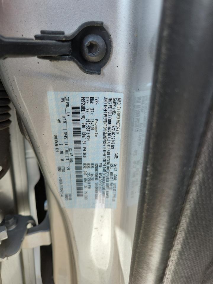 2013 Ford Focus Se VIN: 1FADP3F2XDL380501 Lot: 85733025