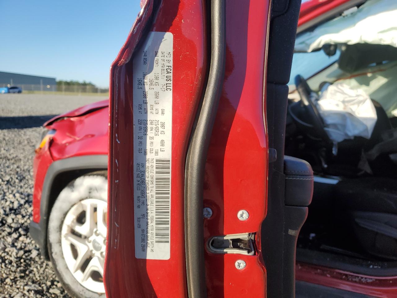 2018 Jeep Compass Sport VIN: 3C4NJDAB2JT103645 Lot: 82751535