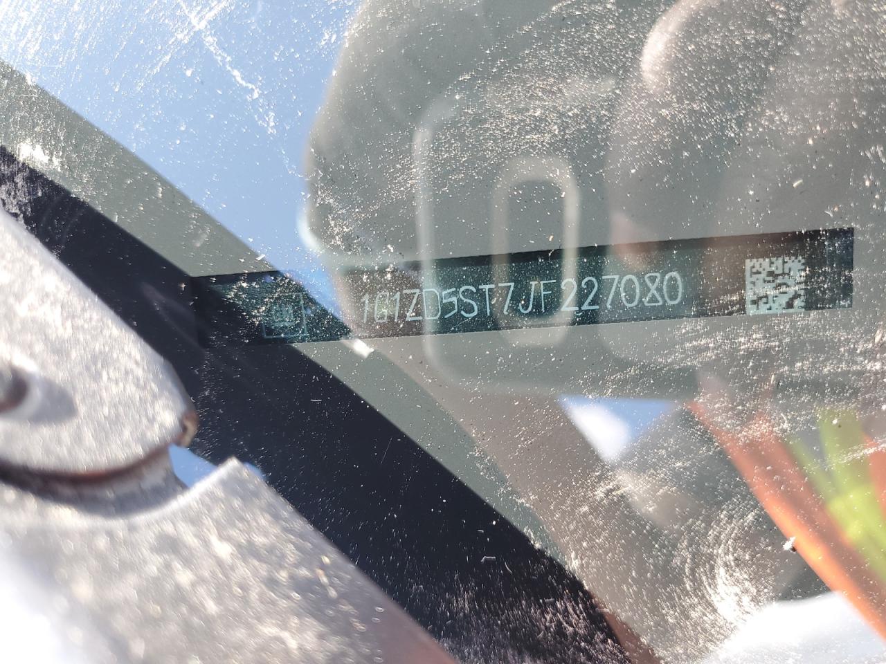 2018 Chevrolet Malibu Lt VIN: 1G1ZD5ST7JF227080 Lot: 85827935