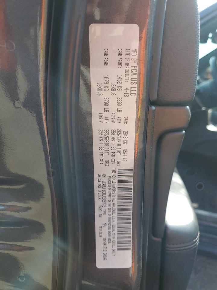 2018 Jeep Grand Cherokee Limited VIN: 1C4RJFBG8JC369772 Lot: 85105615