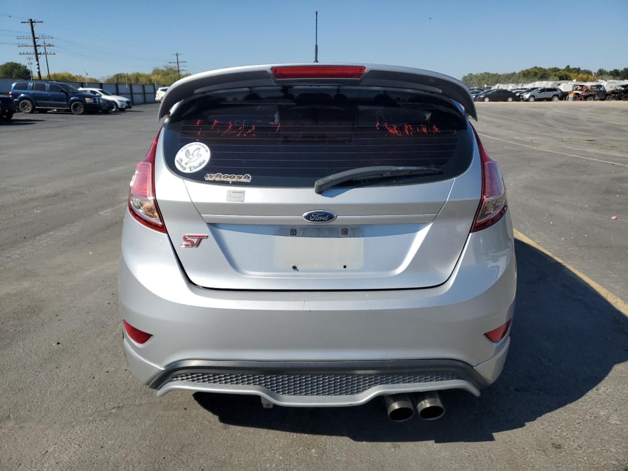 2015 Ford Fiesta St VIN: 3FADP4GX4FM107748 Lot: 85204265