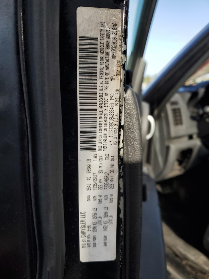 2008 Dodge Nitro Sxt VIN: 1D8GT28K18W238408 Lot: 85260045