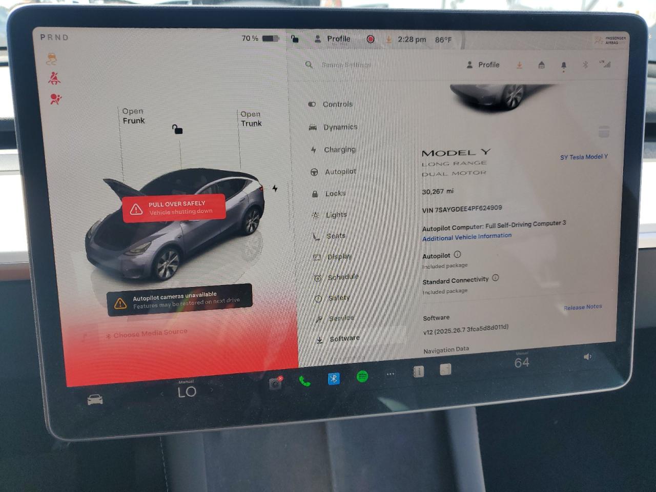 2023 Tesla Model Y VIN: 7SAYGDEE4PF624909 Lot: 81964745