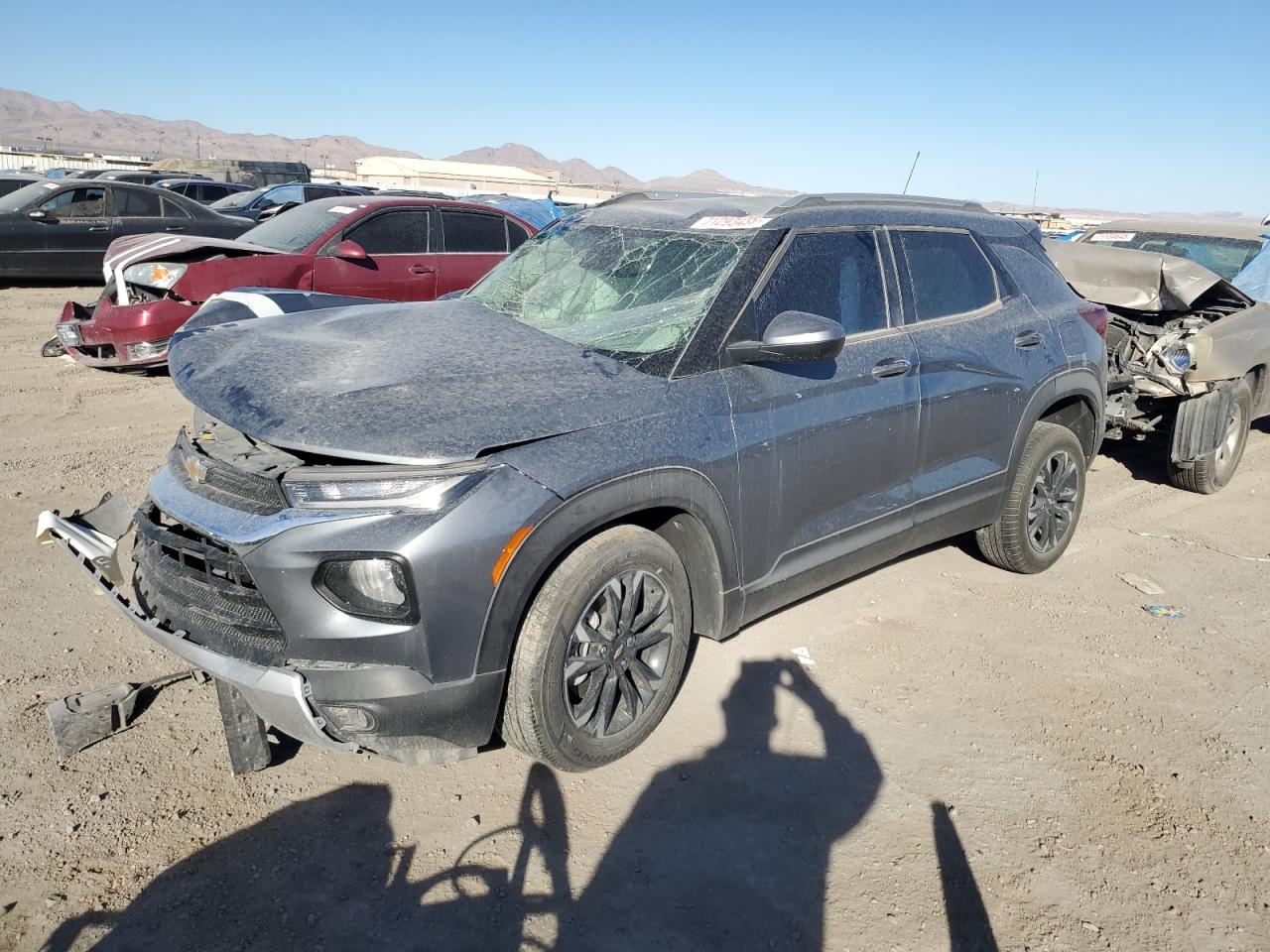 2022 Chevrolet Trailblazer Lt grey null gas KL79MPSL0NB090609 photo #1