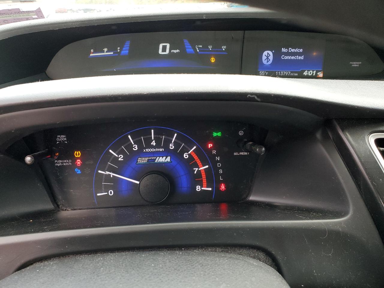 2013 Honda Civic Hybrid VIN: 19XFB4F26DE202178 Lot: 86791975