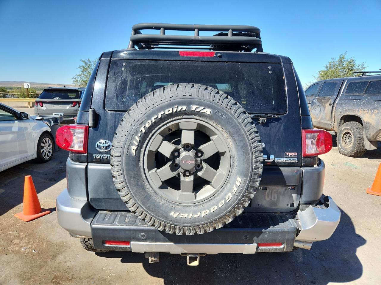 2007 Toyota Fj Cruiser VIN: JTEBU11F070057505 Lot: 85379305