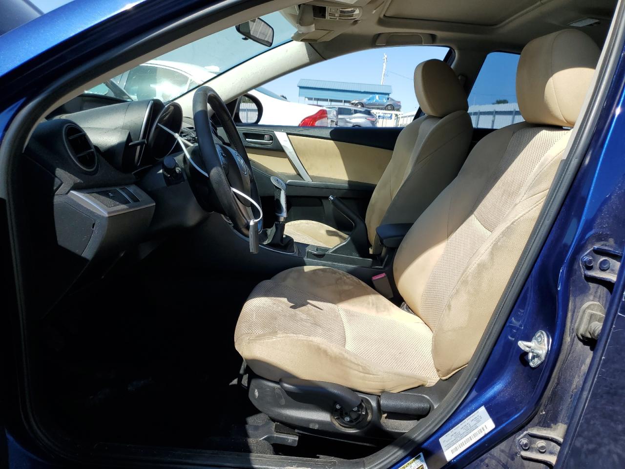 2012 Mazda 3 S VIN: JM1BL1L92C1654013 Lot: 85272655