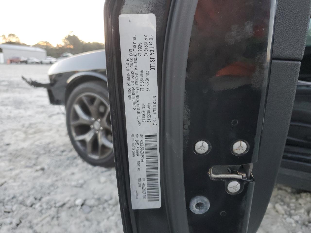 2016 Dodge Challenger Sxt VIN: 2C3CDZAG6GH352558 Lot: 82221015