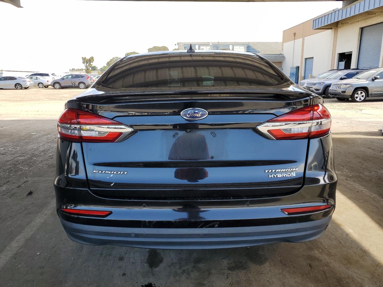 2019 Ford Fusion Titanium VIN: 3FA6P0RU9KR116883 Lot: 86160025