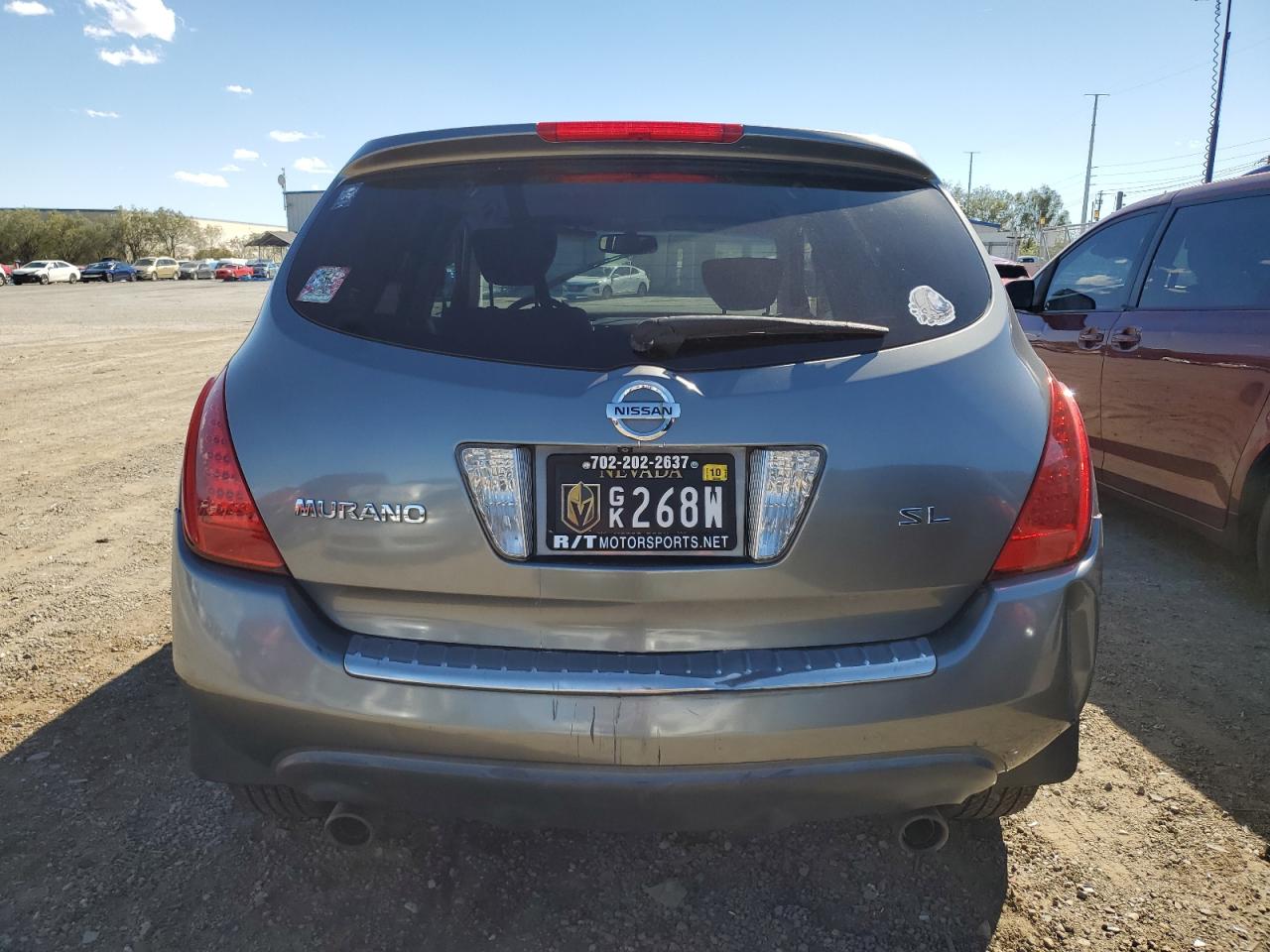 2007 Nissan Murano Sl VIN: JN8AZ08T17W514508 Lot: 85574365