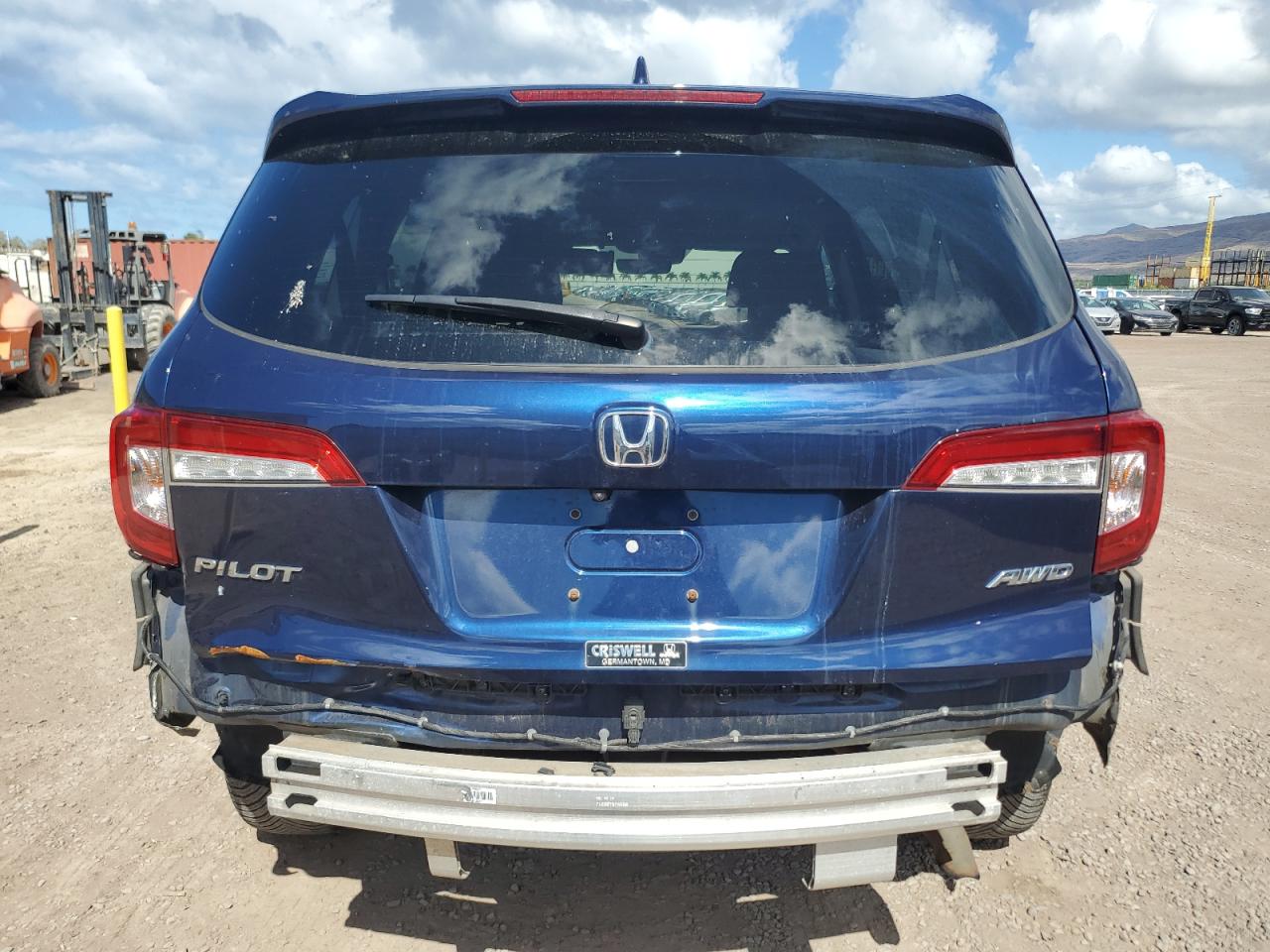 2020 Honda Pilot Exl VIN: 5FNYF6H50LB022543 Lot: 86406435