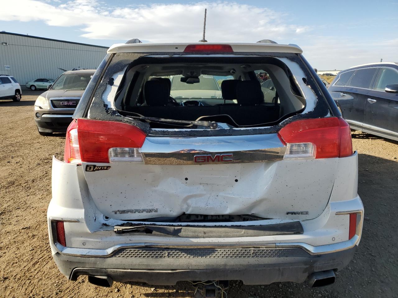 2017 GMC Terrain Sle VIN: 2GKFLTE36H6310733 Lot: 80691475