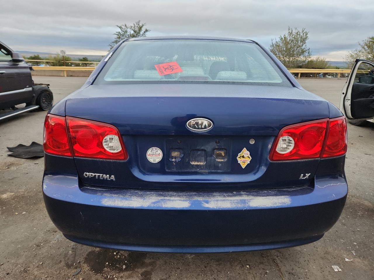 2008 Kia Optima Lx VIN: KNAGE123285218143 Lot: 86065905