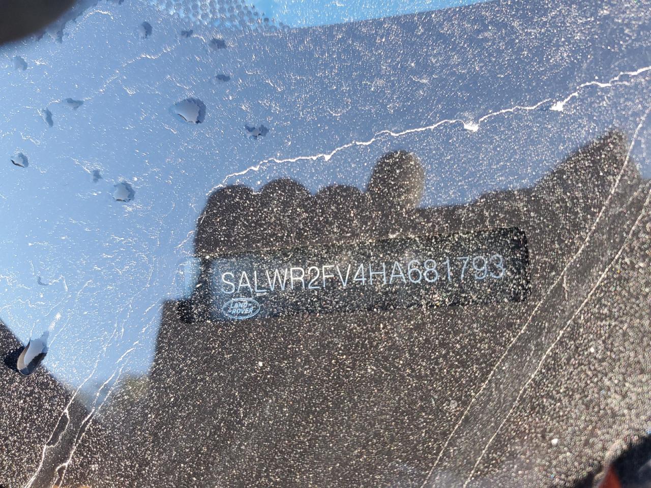 2017 Land Rover Range Rover Sport Hse VIN: SALWR2FV4HA681793 Lot: 82376205