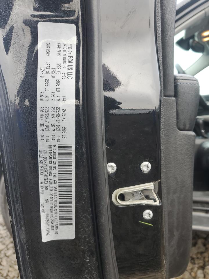 2019 Jeep Cherokee Latitude Plus VIN: 1C4PJMLX0KD415603 Lot: 85403765