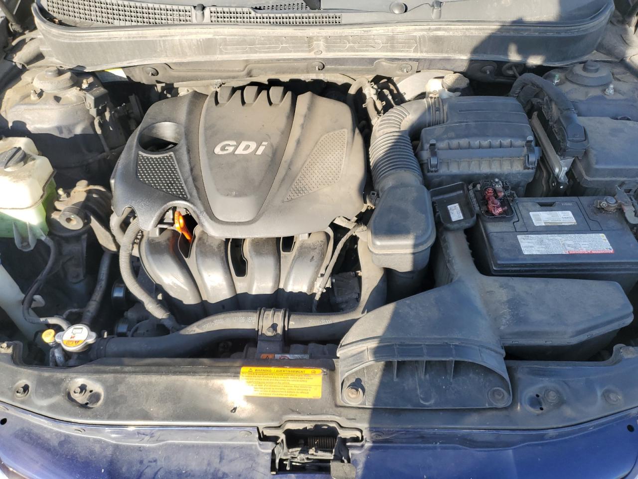 2013 Hyundai Sonata Gls VIN: 5NPEB4AC9DH672342 Lot: 84987645