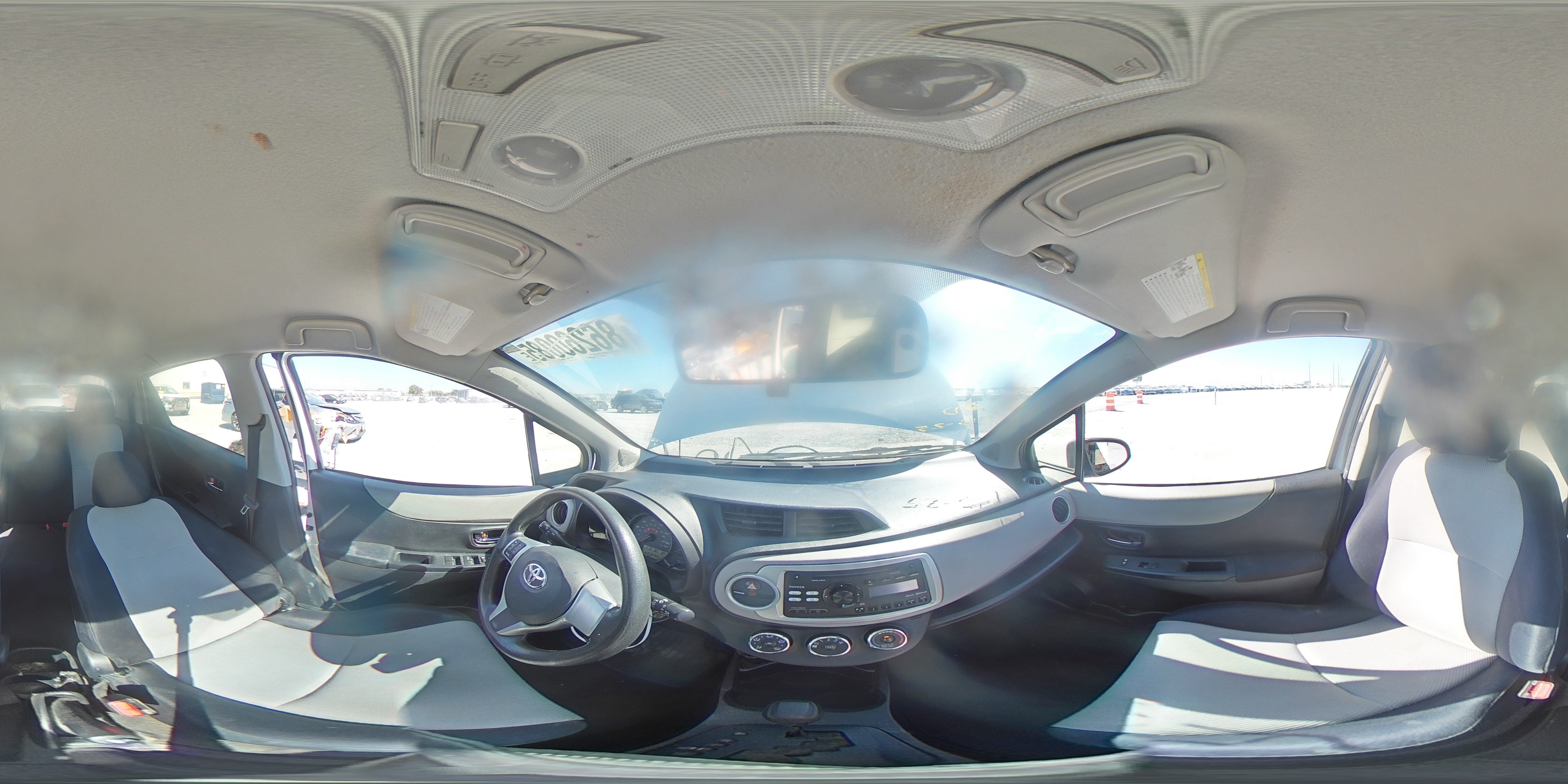 2012 Toyota Yaris VIN: JTDKTUD38CD526062 Lot: 86260085