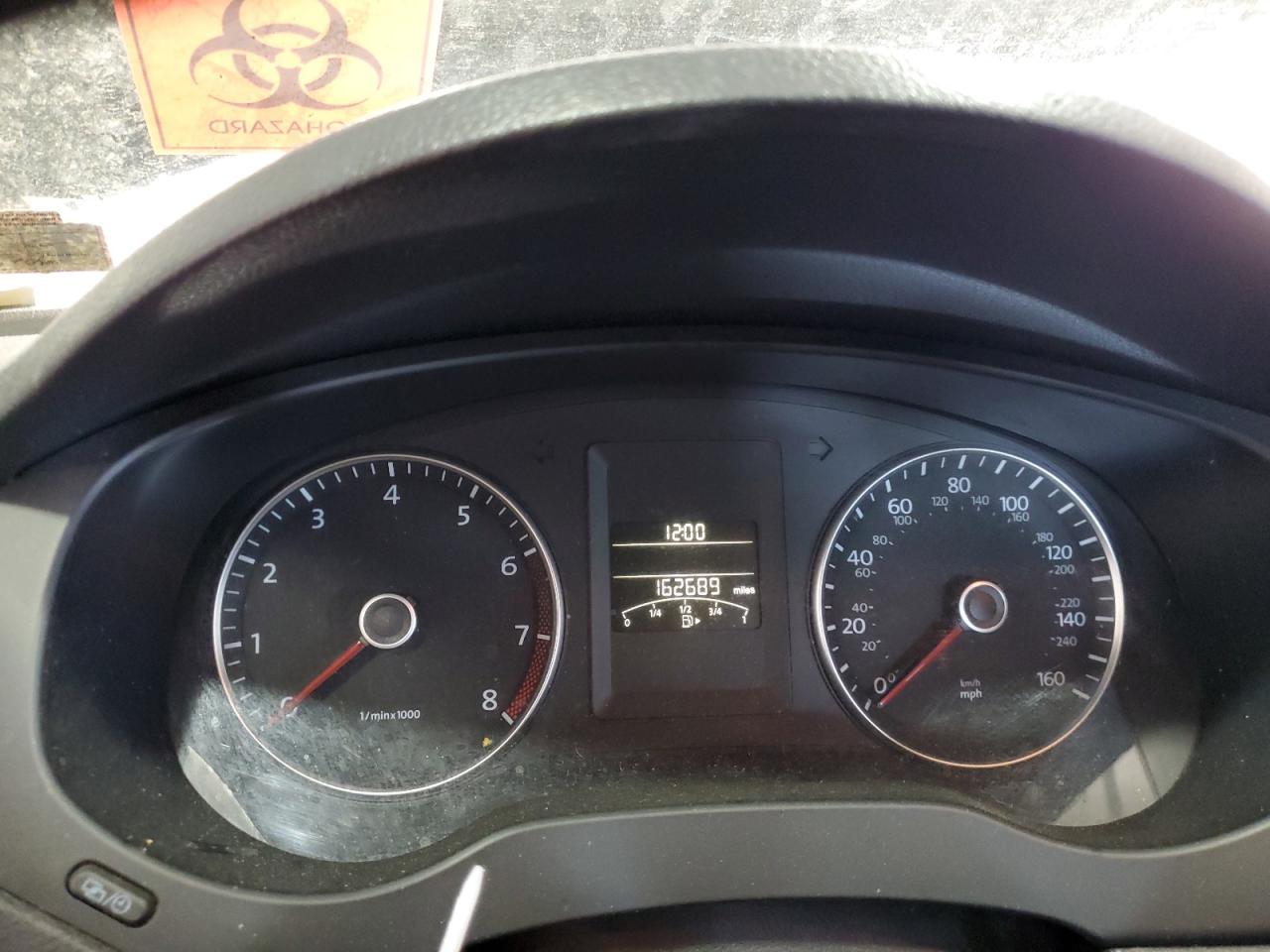 2012 Volkswagen Jetta Se VIN: 3VWBP7AJ9CM075332 Lot: 84872785