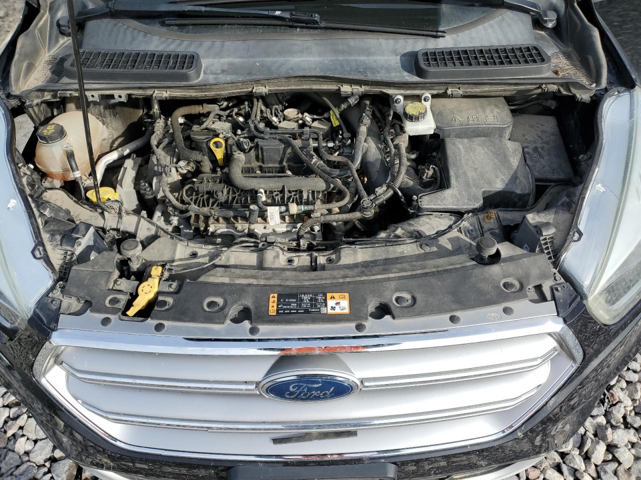 2017 Ford Escape Titanium VIN: 1FMCU0JD4HUE68249 Lot: 90062755