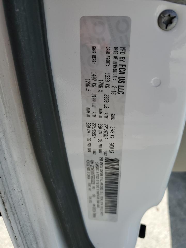 2016 Dodge Grand Caravan Se VIN: 2C4RDGBG7GR316638 Lot: 86193035