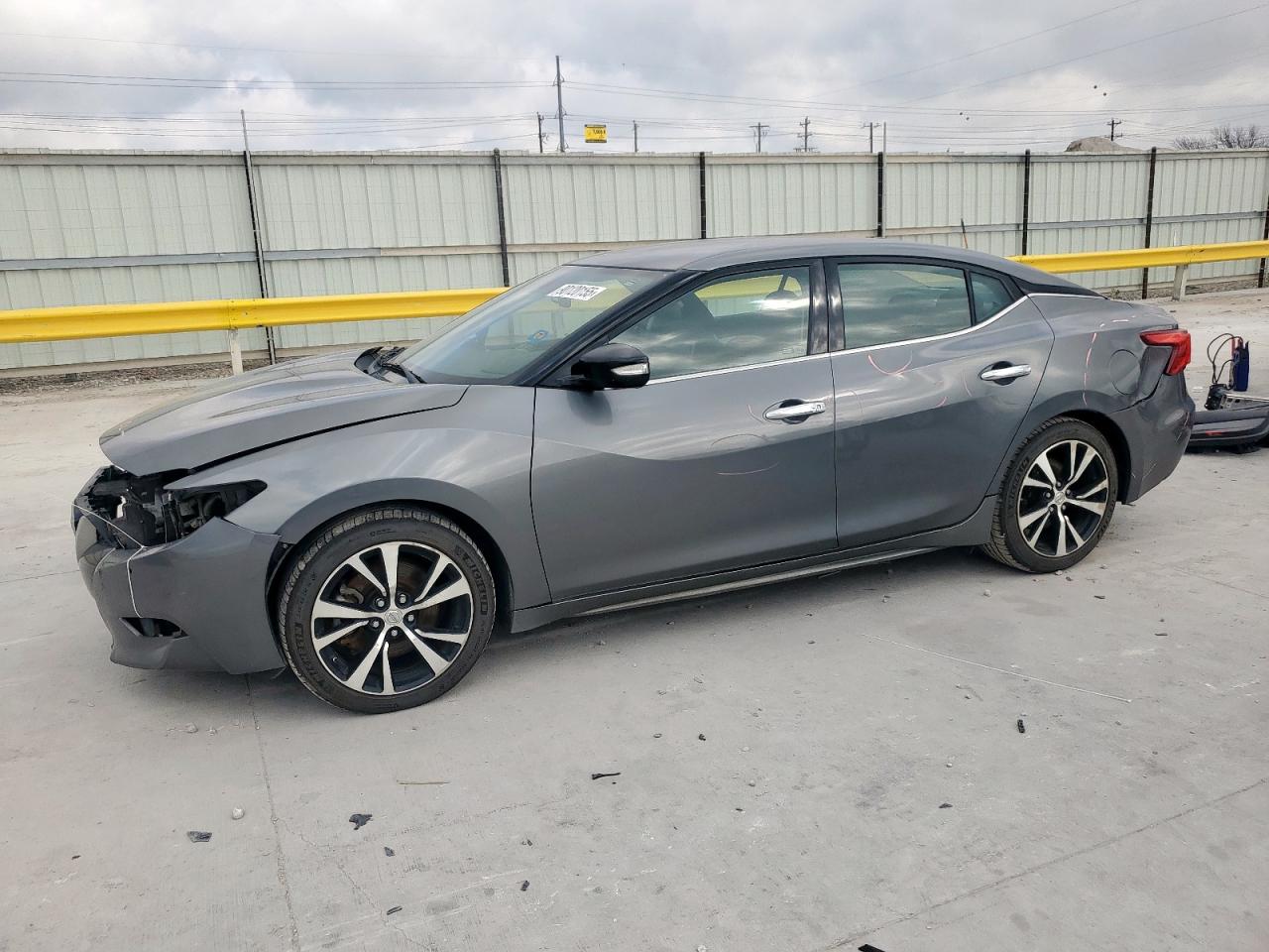 2018 NISSAN MAXIMA GRAY VIN: 1N4AA6AP0JC367244