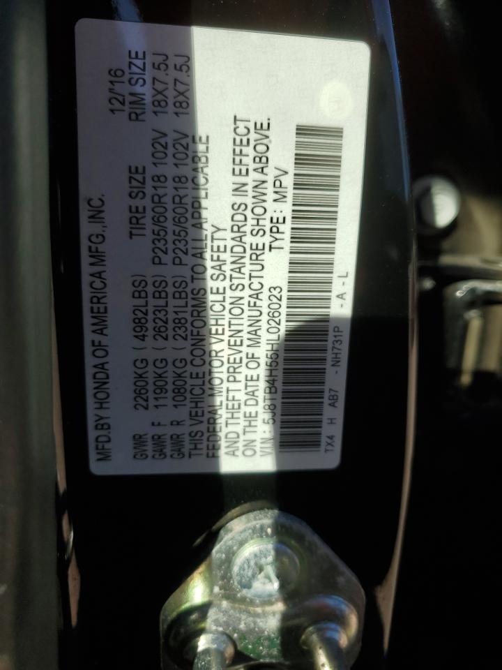 2017 Acura Rdx Technology VIN: 5J8TB4H55HL026023 Lot: 87125605
