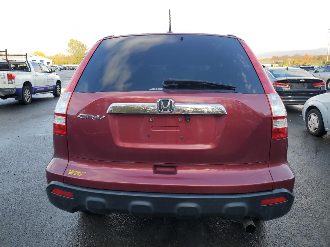 2009 Honda Cr-V Exl VIN: 5J6RE48789L061653 Lot: 90907755