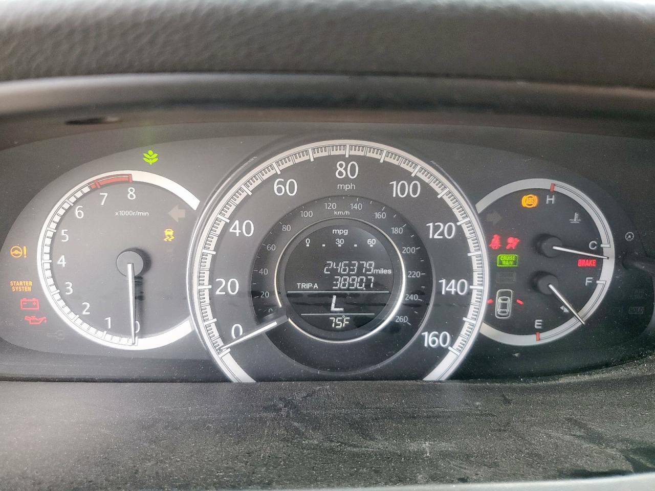 2013 Honda Accord Ex VIN: 1HGCR2F77DA242949 Lot: 97151895