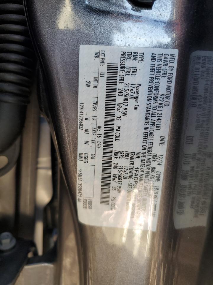 2014 Ford Focus Titanium VIN: 1FADP3N29EL462951 Lot: 82178825