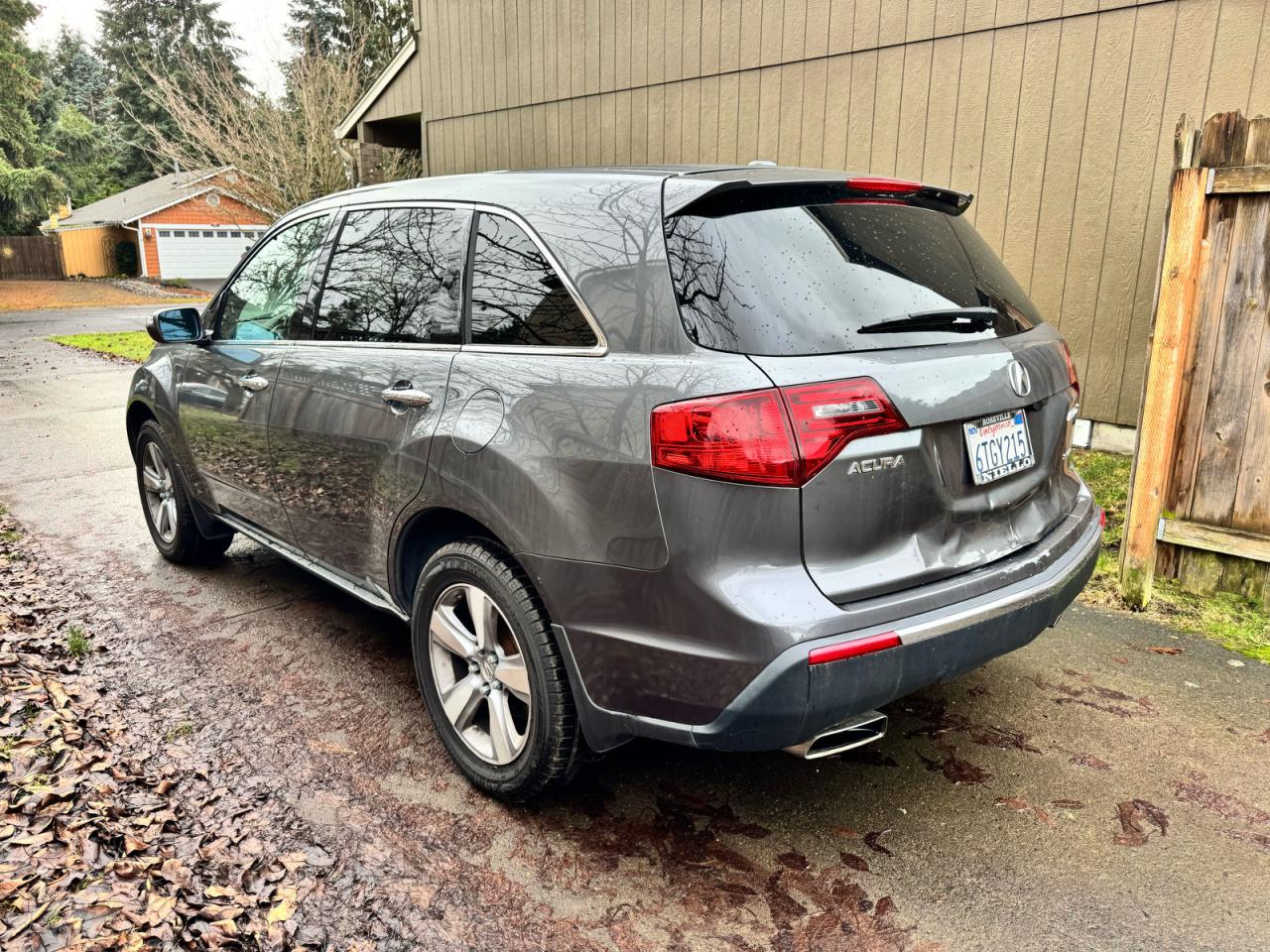 2011 Acura Mdx Technology grey suv gas 2HNYD2H61BH550134 photo #4