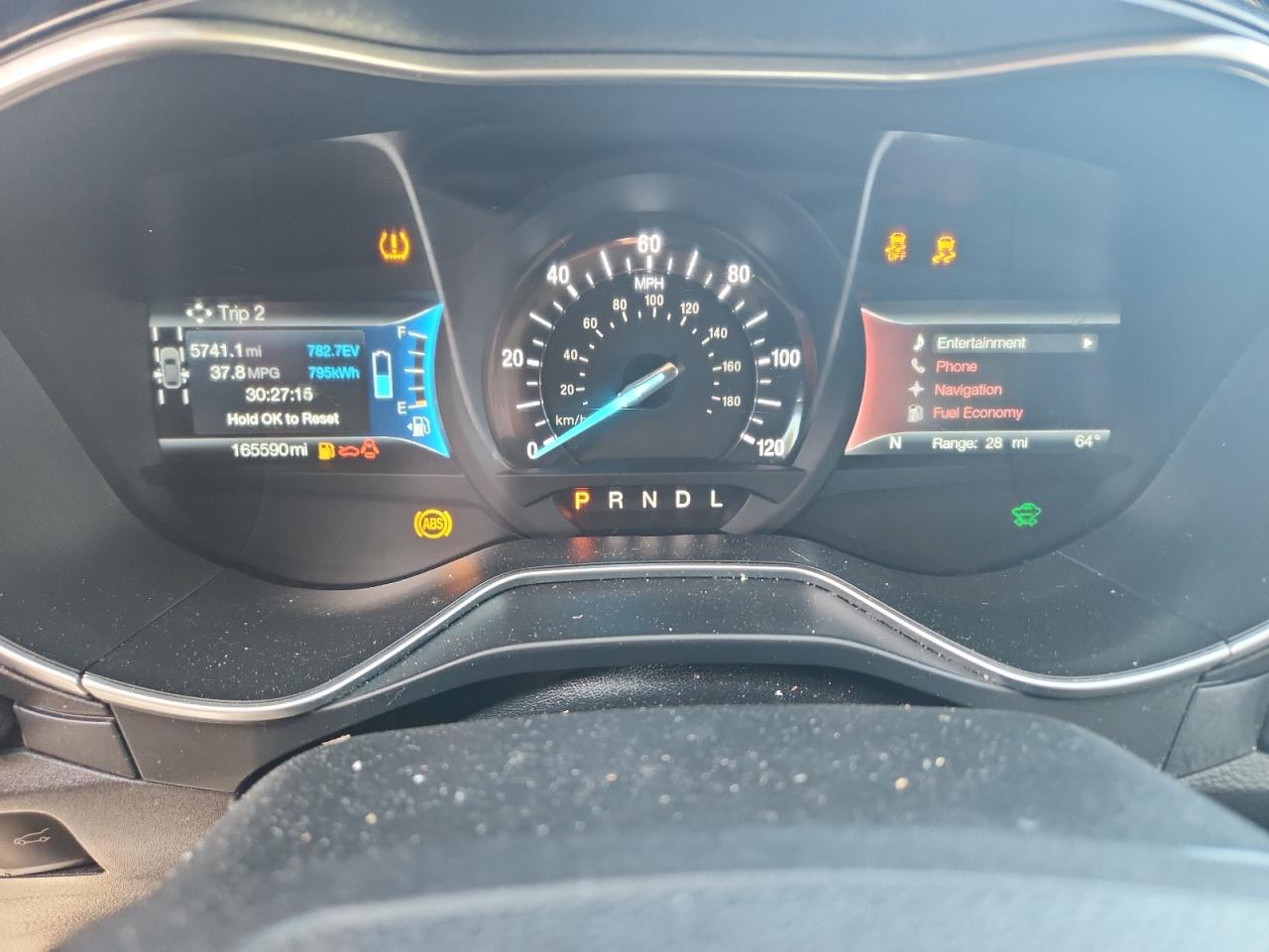 2017 Ford Fusion Titanium Phev VIN: 3FA6P0SU1HR160718 Lot: 84815765