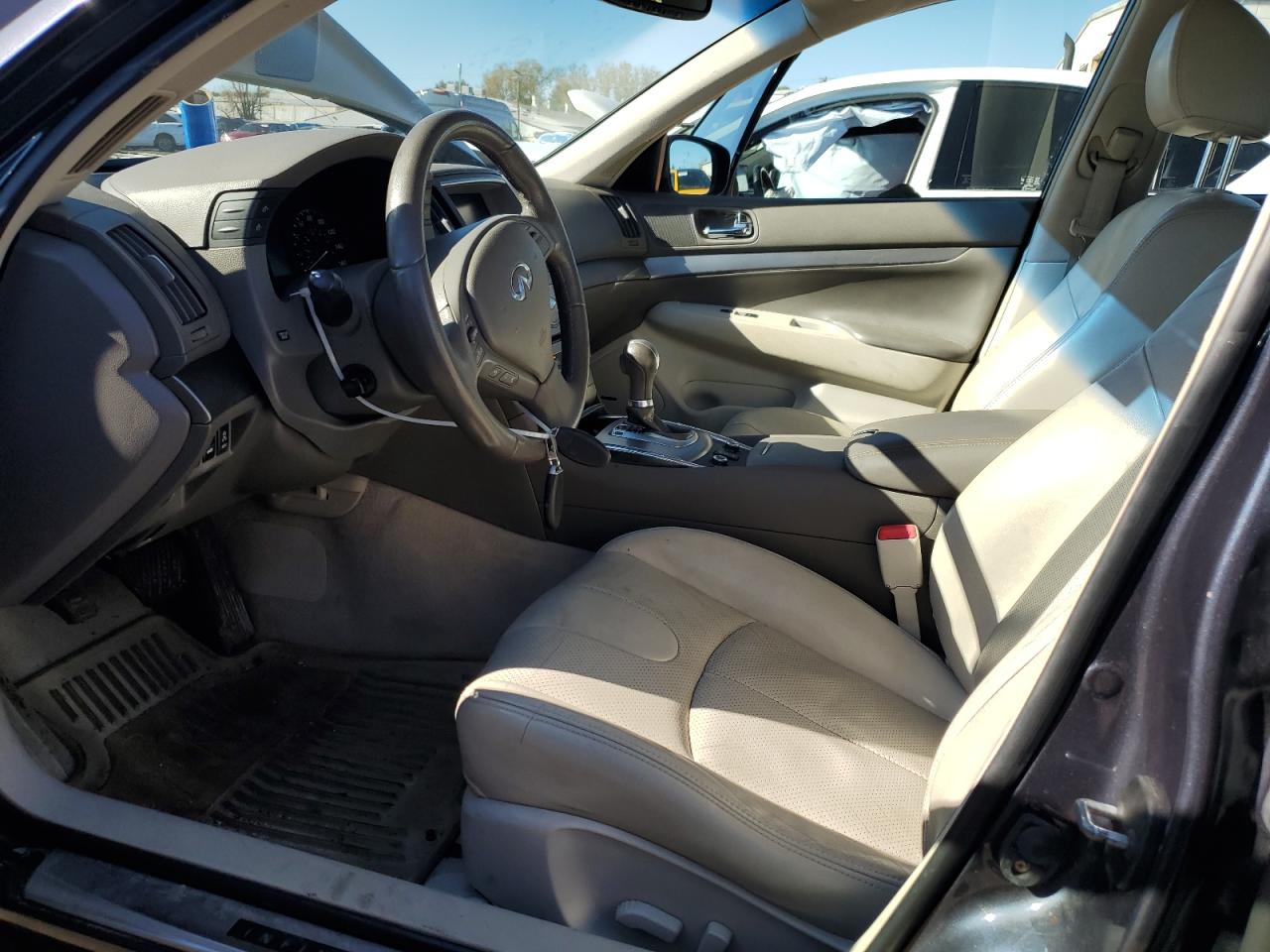2012 Infiniti G37 VIN: JN1CV6ARXCM971151 Lot: 82542095