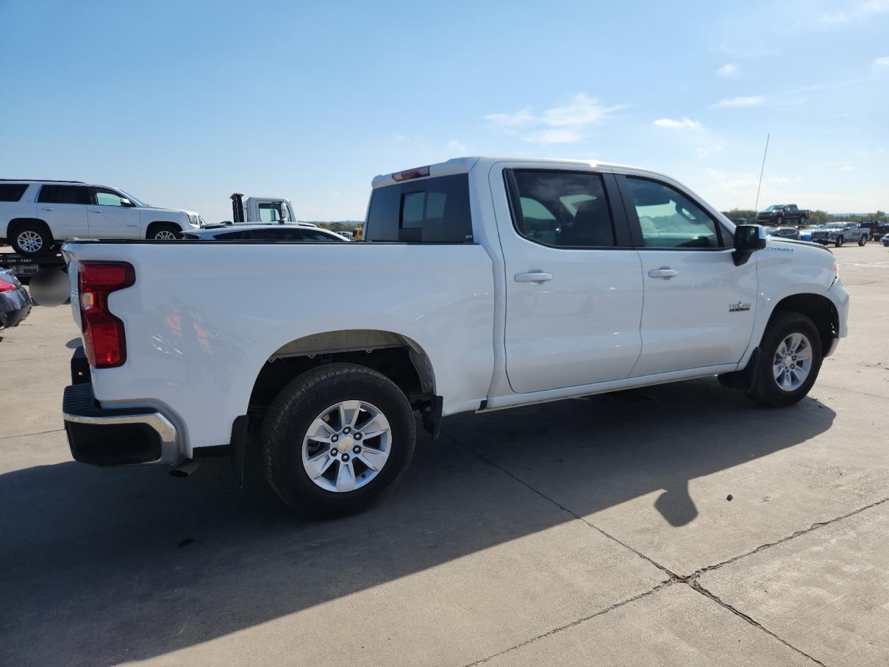 2025 Chevrolet Silverado C1500 Lt white null gas 2GCPACED1S1114217 photo #4
