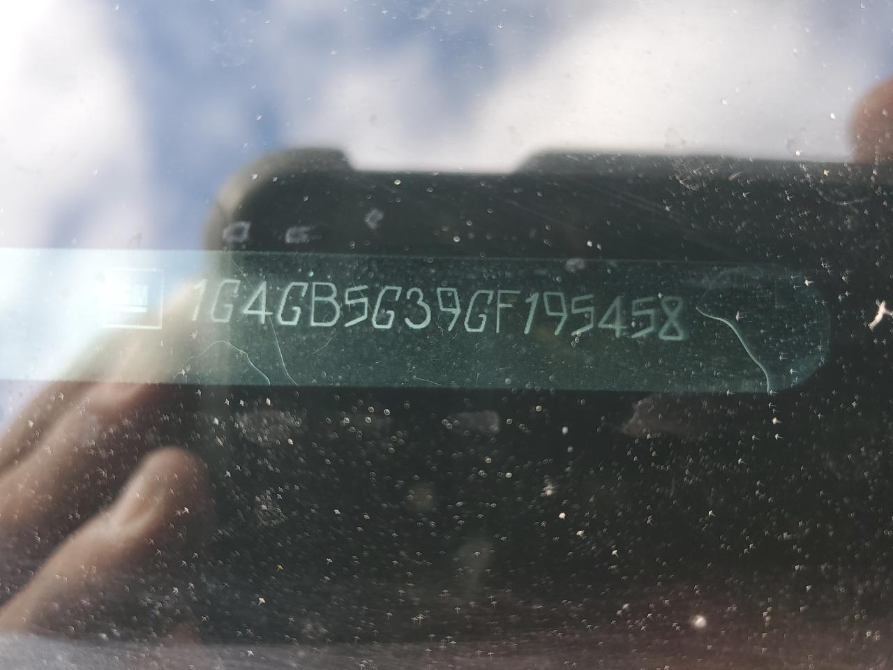 2016 Buick Lacrosse VIN: 1G4GB5G39GF195458 Lot: 85934855