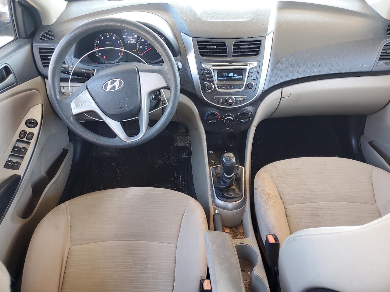 2016 Hyundai Accent Se VIN: KMHCT4AE8GU049628 Lot: 82406535