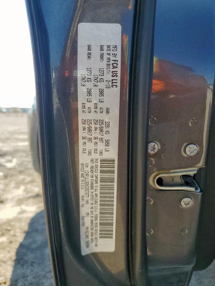 2019 Jeep Cherokee Latitude Plus VIN: 1C4PJLLB2KD357377 Lot: 85850365