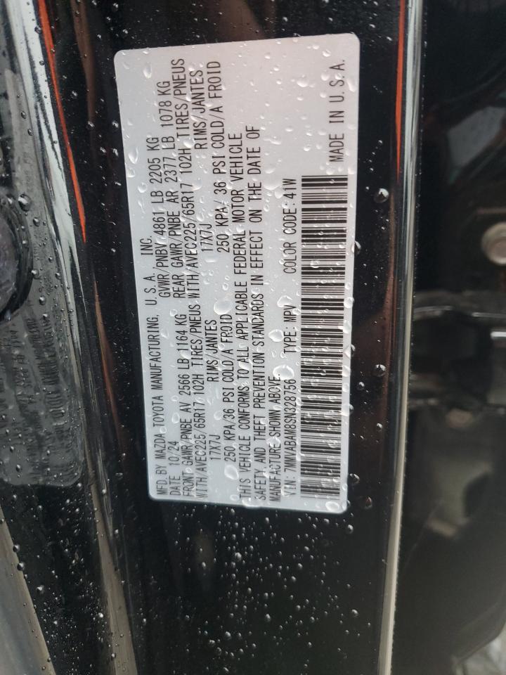 2025 Mazda Cx-50 Select VIN: 7MMVABAM8SN328756 Lot: 90578175