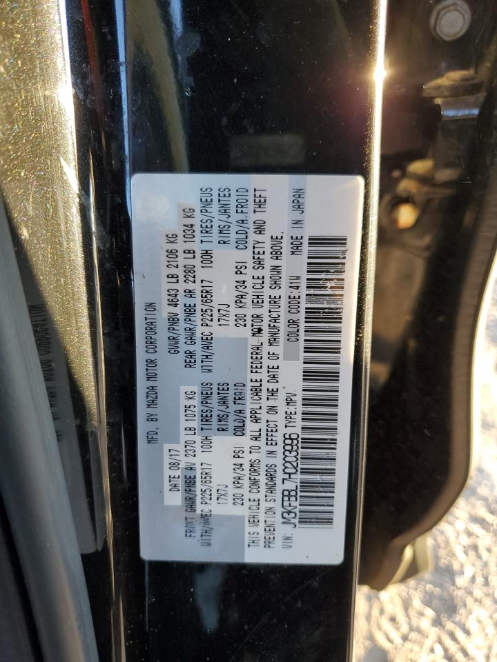 2017 Mazda Cx-5 Sport VIN: JM3KFBBL7H0203996 Lot: 82782745