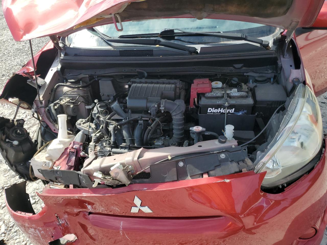 2015 Mitsubishi Mirage De VIN: ML32A3HJ9FH054947 Lot: 82464635