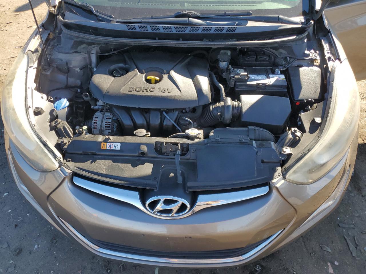 2014 Hyundai Elantra Se VIN: 5NPDH4AE5EH465427 Lot: 82295425