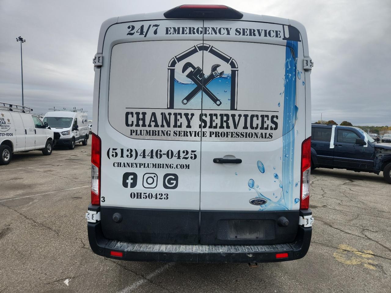 2020 Ford Transit Delivery Van VIN: 1FTBR1C88LKA44911 Lot: 90293525