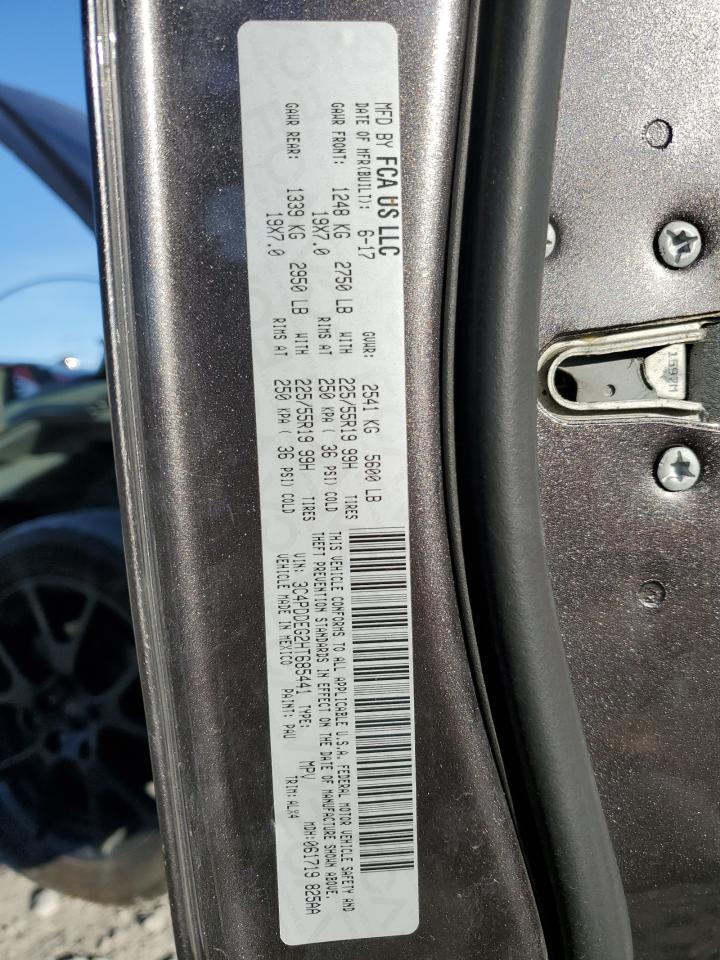 2017 Dodge Journey Gt VIN: 3C4PDDEG2HT685441 Lot: 85664395