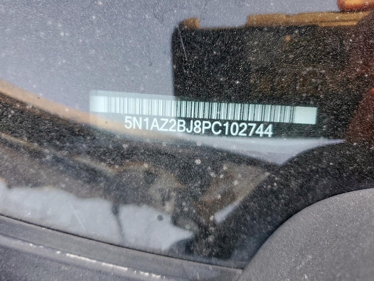 2023 Nissan Murano Sv VIN: 5N1AZ2BJ8PC102744 Lot: 86121175