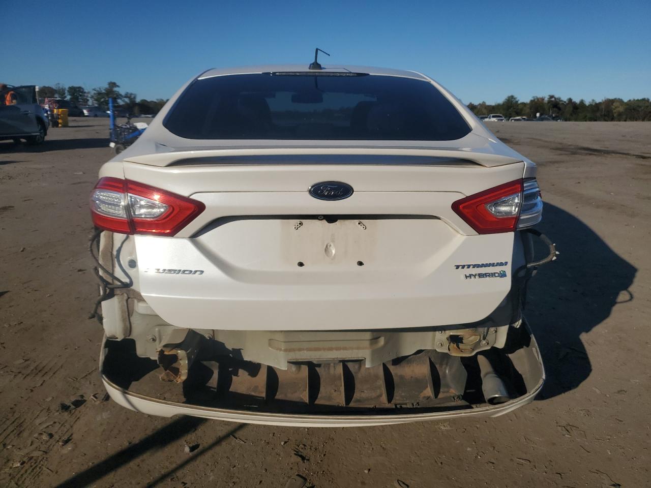2015 Ford Fusion Titanium Hev VIN: 3FA6P0SUXFR220481 Lot: 82611635