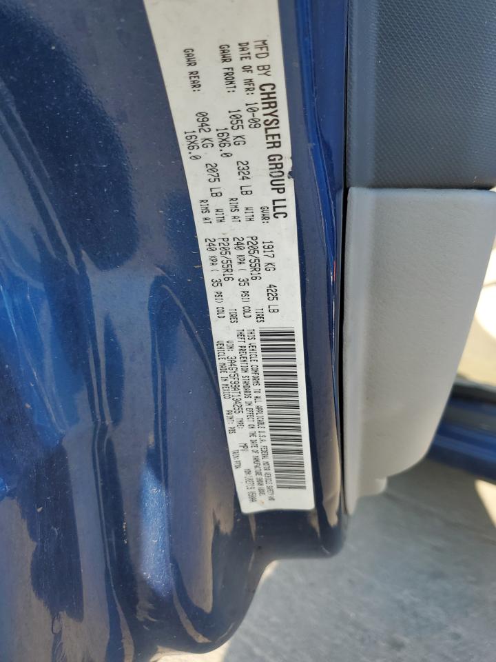 2010 Chrysler Pt Cruiser VIN: 3A4GY5F99AT134255 Lot: 82182685