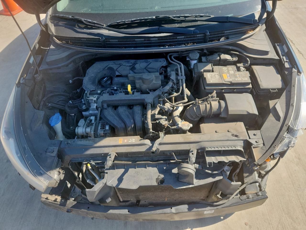 2021 Kia Rio Lx VIN: 3KPA24AD1ME427921 Lot: 81974835