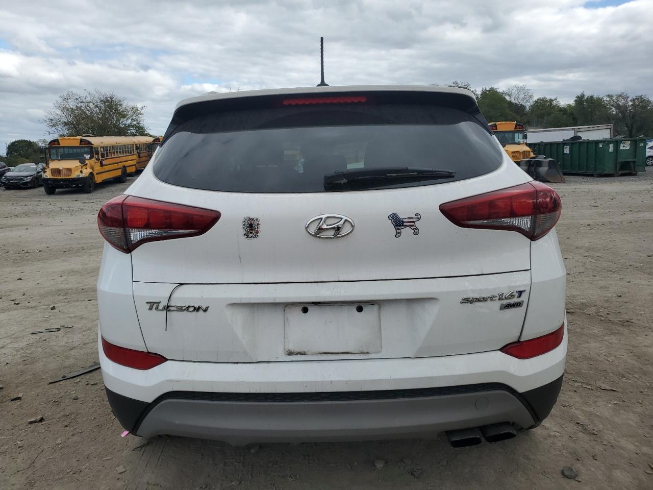 2017 Hyundai Tucson Limited VIN: KM8J3CA23HU297391 Lot: 86215435
